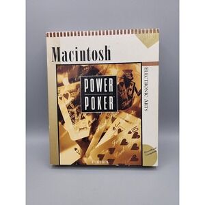 Macintosh Power Poker 3.5 HD Disks- Electronic Arts By Todd Outz - Mac